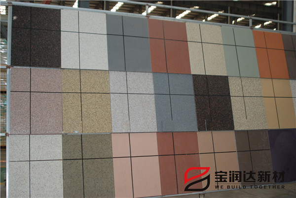 寶潤達保溫裝飾一體板冷壓工藝