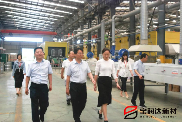 省廳融合處李翔處長一行來訪寶潤達參觀考察 省廳融合處李翔處長一行來訪寶潤達參觀考察