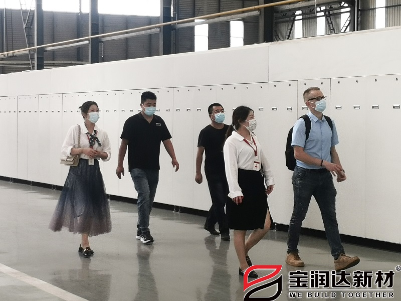 荷蘭客戶(hù)Ruben先生來(lái)訪(fǎng)寶潤(rùn)達(dá)參觀考察